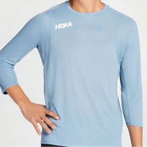 Hoka One One Blue Glide 3/4 Sleeve Bondi X Run Race
Men's 
RN 1123726